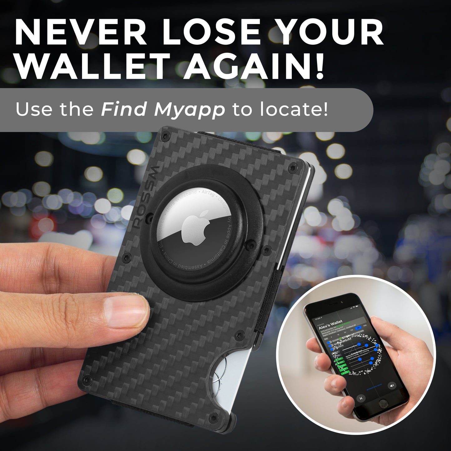 AirTag - Carbon Fiber