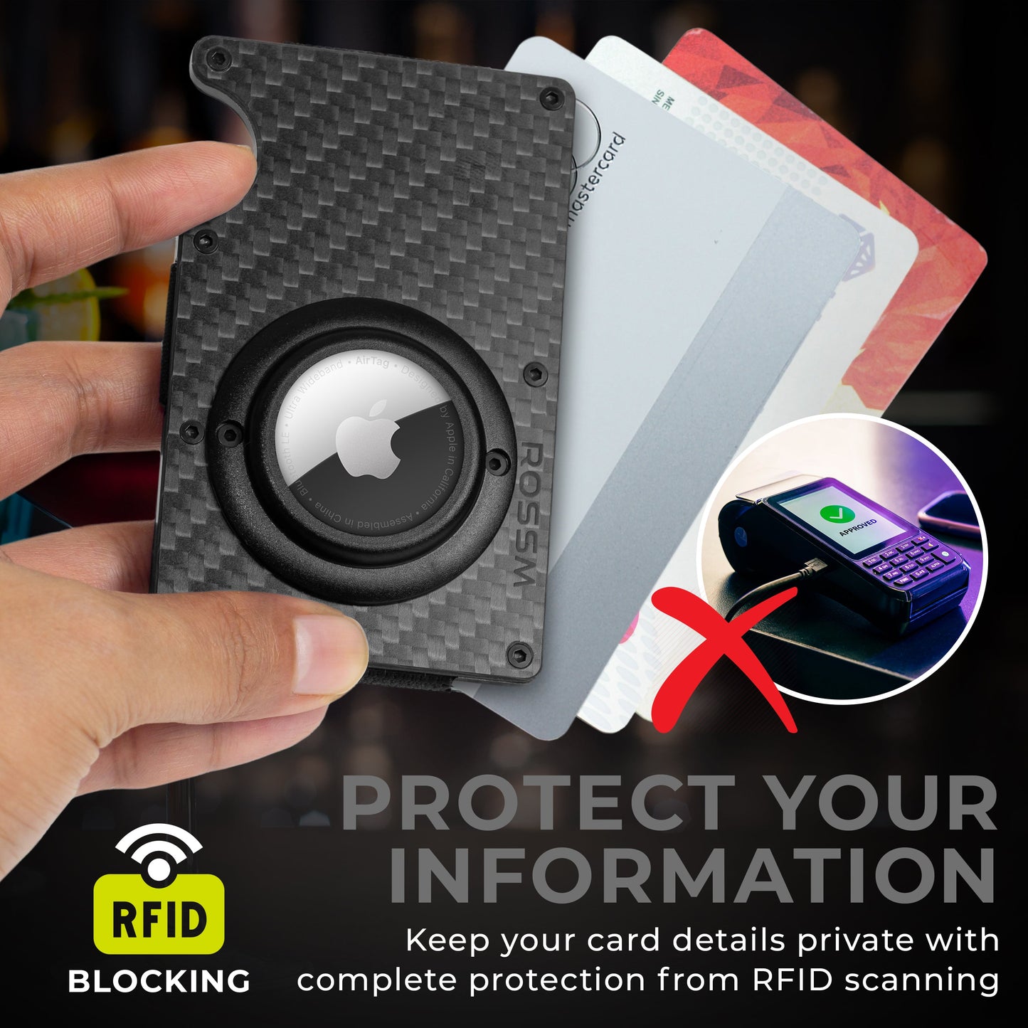 AirTag - Carbon Fiber
