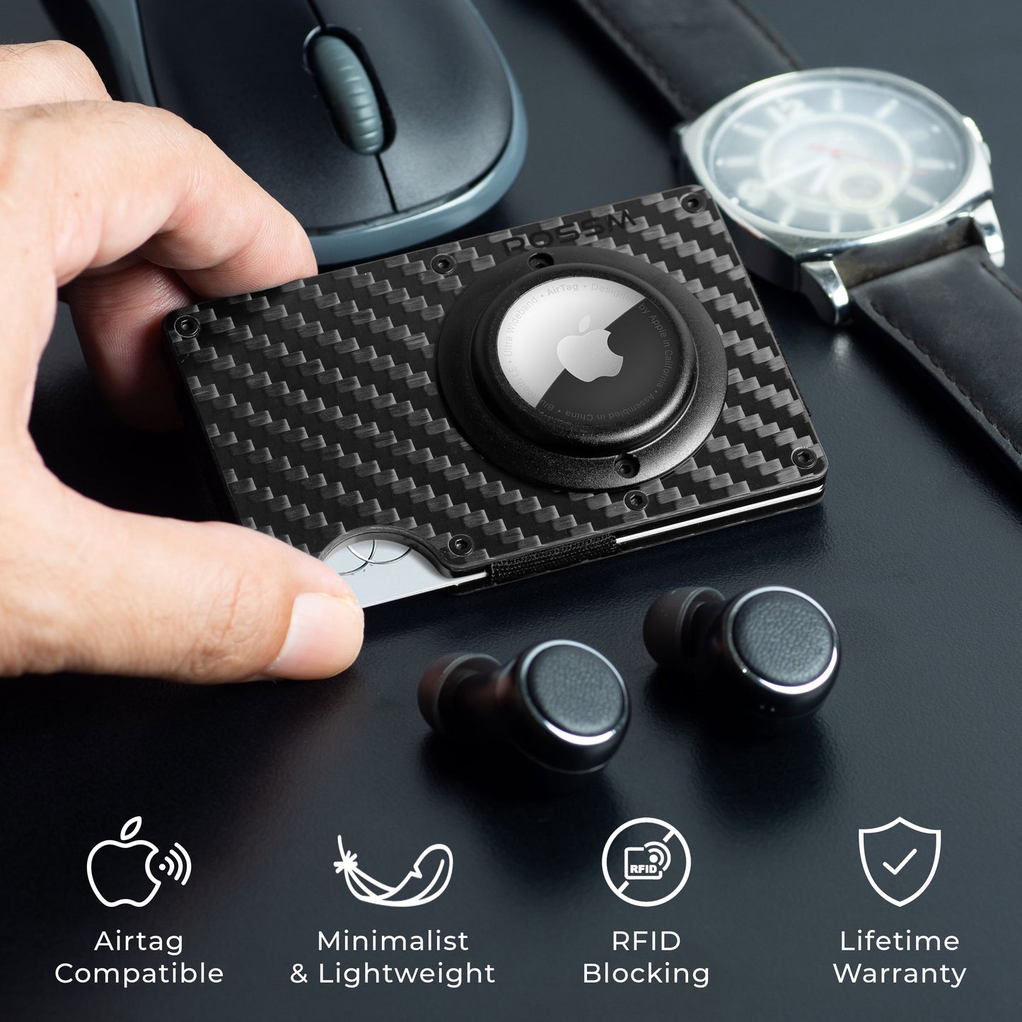 AirTag - Carbon Fiber